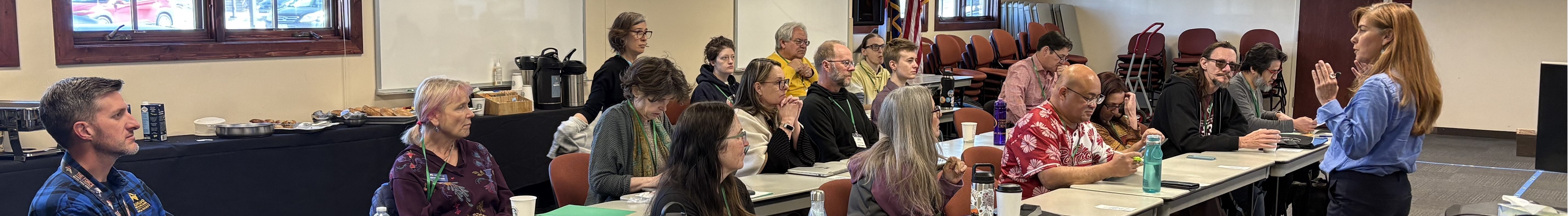 Photo from our Spring 2025 conference.